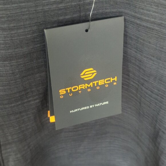 Stormtech Outdoor Charcoal Quarter-Zip Pullover Base Thermal - Size Small NWT - Picture 7 of 9